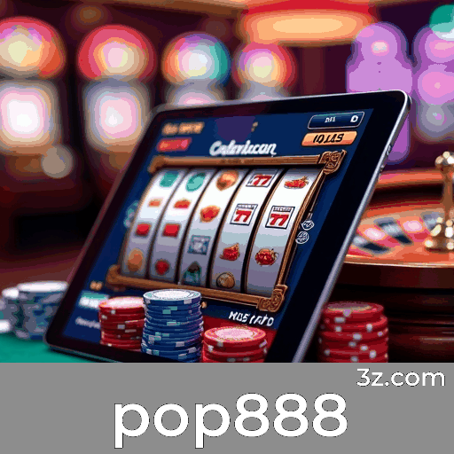 Pop888: Caça-níqueis - Jackpots Milionários, Jogos de Mesa - Estratégia Avançada, e Dealer ao Vivo - Imersão Total